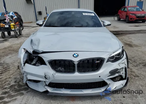 2019 BMW M2 Competition z USA, uszkodzony, nr VIN WBS2U7C54K7D32476